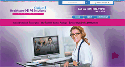 Desktop Screenshot of healthcarehiminternational.com